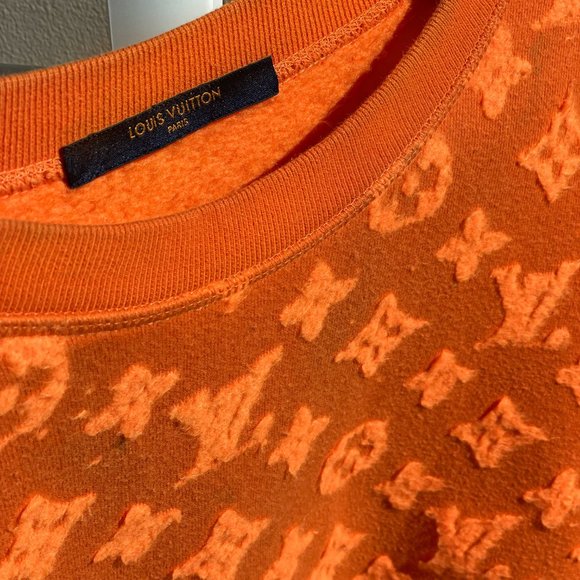 Virgil Abloh x Louis Vuitton Monogram Crew Neck Sweatshirt - Picture 7 of 9